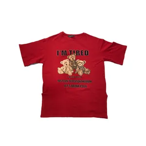 تی شرت آستین کوتاه دخترانه مدل تدی کد Tr-3158