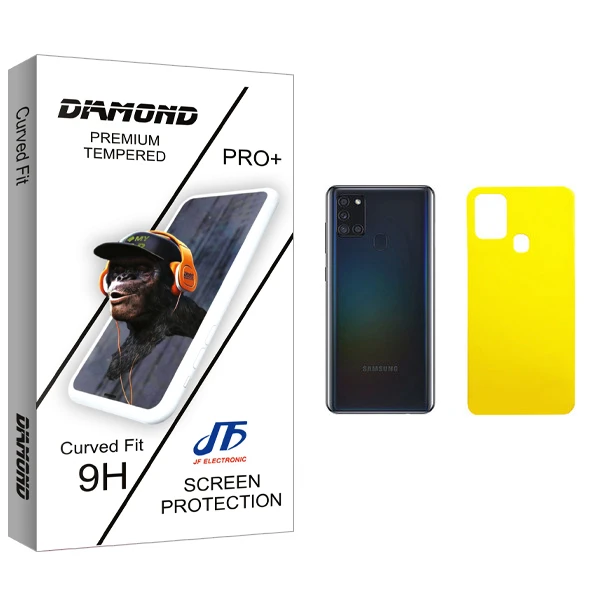 محافظ پشت گوشی جی اف مدل Diamond glass مناسب برای گوشی موبایل سامسونگ Galaxy A21s
