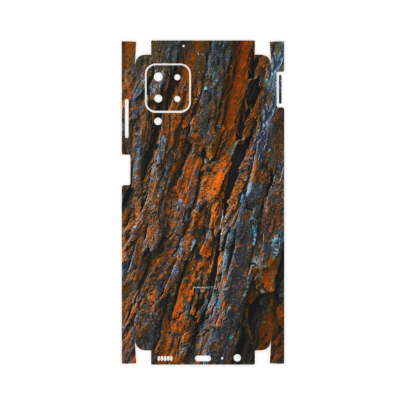 برچسب پوششی ماهوت مدل Wood Texture 6-FullSkin مناسب برای گوشی موبایل سامسونگ Galaxy F12