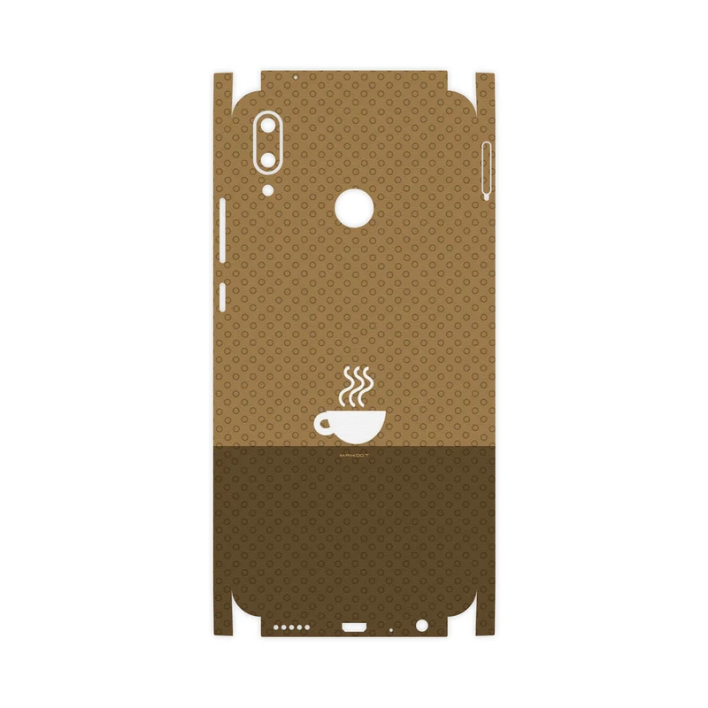 برچسب پوششی ماهوت مدل Minimal Cup of Coffee Icon-FullSkin مناسب برای گوشی موبایل هوآوی Y9 2019