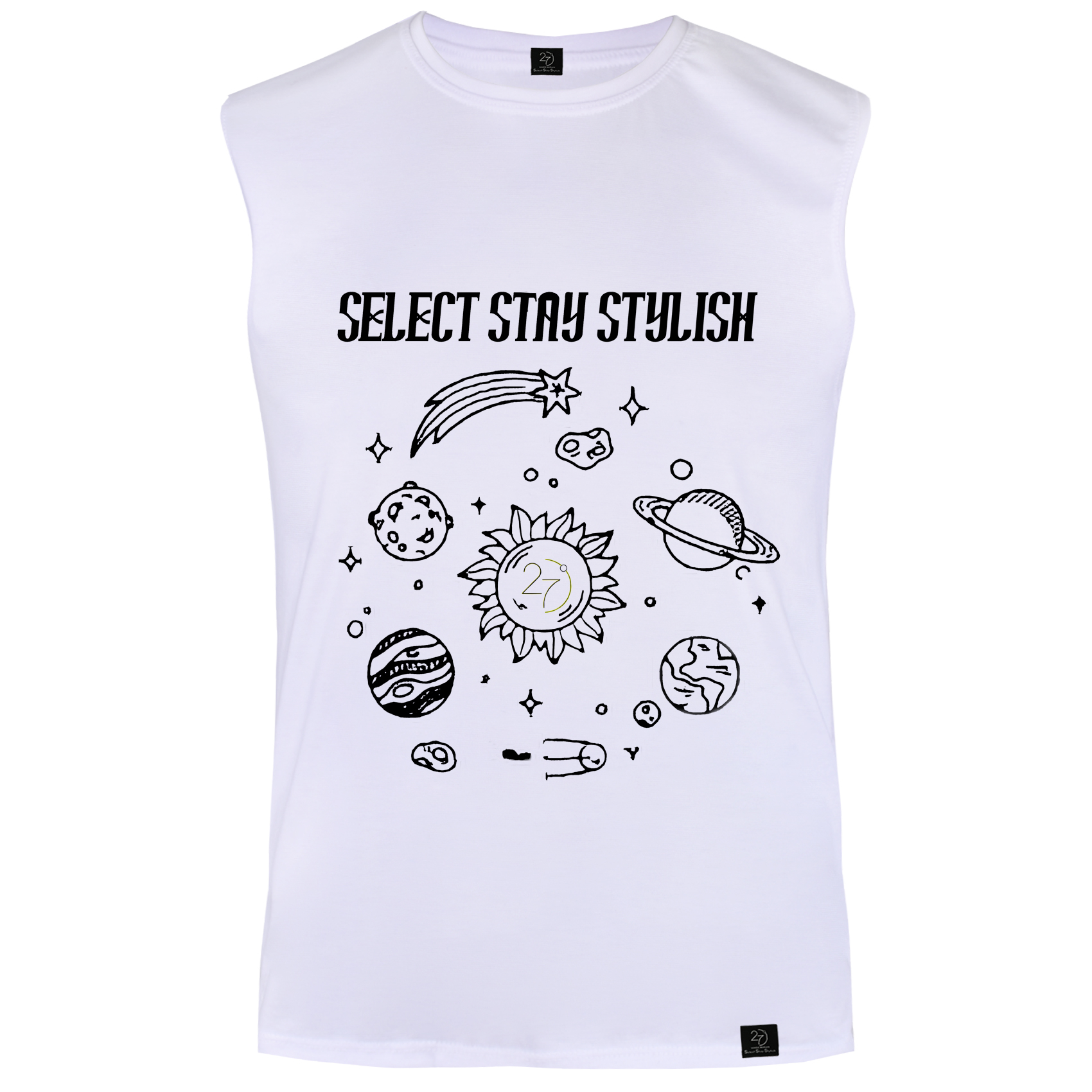 تاپ مردانه 27 طرح select stay stylish کد H72