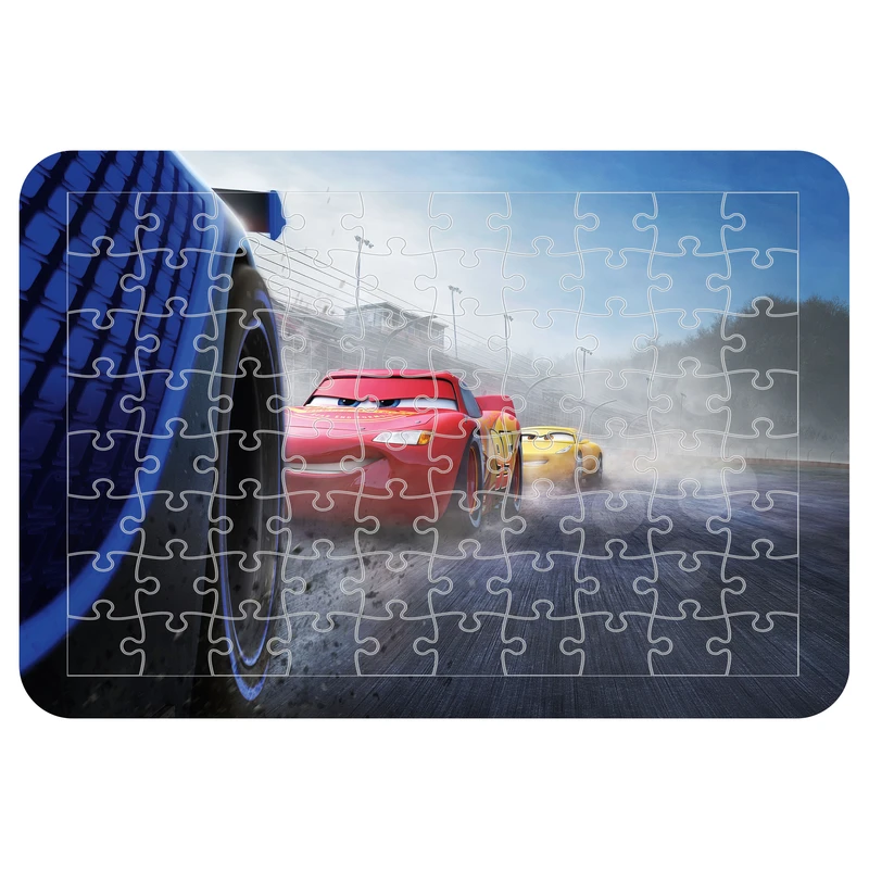 پازل 54 تکه مدل CHB1260 طرح انیمیشن ماشین ها مک کویین