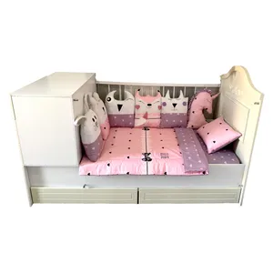 سرویس خواب 9 تکه کودک مدل Cute Dolls کد 2020