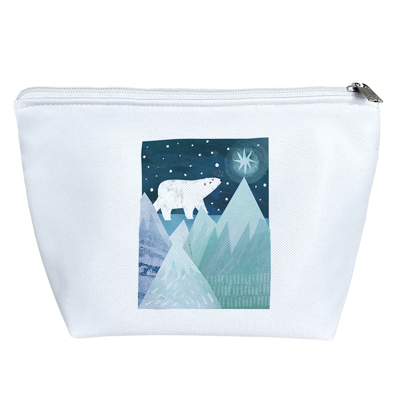 کیف لوازم آرایش دخترانه خندالو مدل کریسمس کد H1121