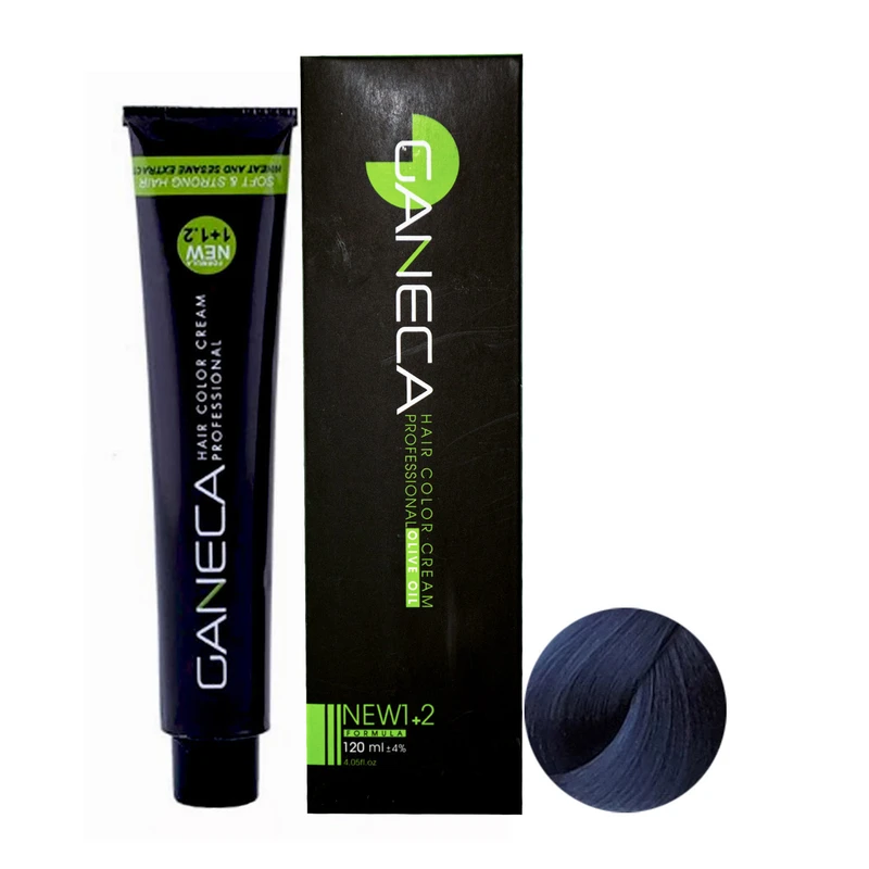 رنگ مو گانسا شماره AS2 حجم 120 میلی لیتر رنگ بلوبری