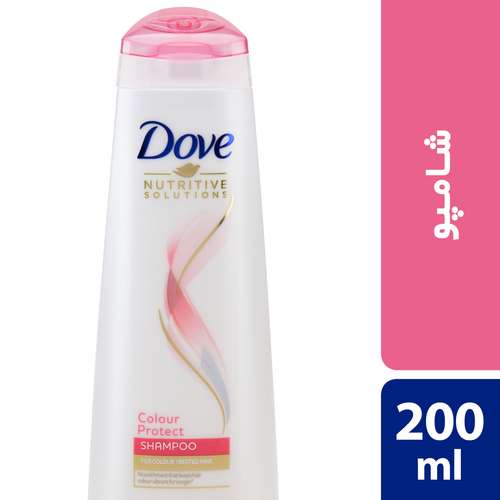 شامپو مخصوص موهای رنگ شده داو مدل Colour Protect حجم 200 میلی لیتر