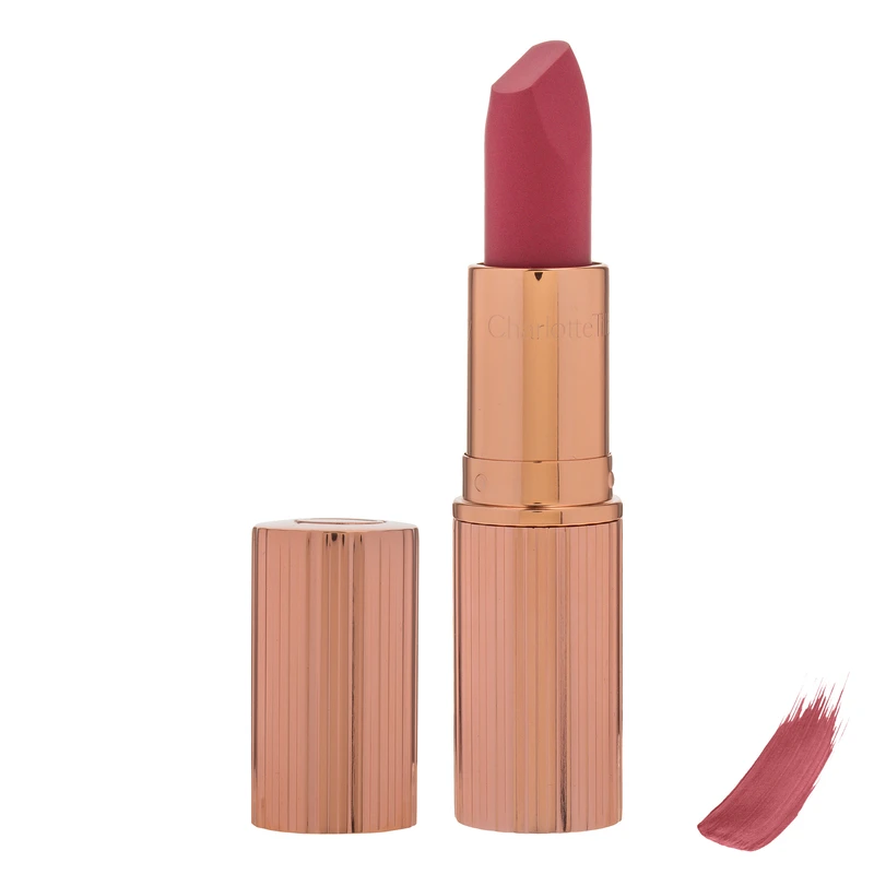 رژ لب شارلوت تیلبری مدل Gracefully Pink با شماره رنگ B4TG، جلوه مات وزن 3.5 گرم