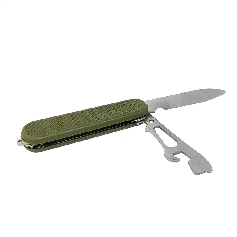 چاقوی چندکاره سفری مدل GH 180 به همراه قاشق و چنگال