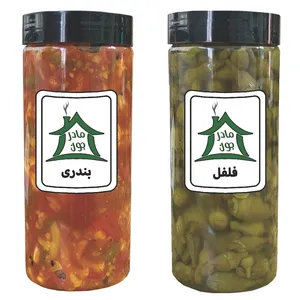 ترشی بندری و ترشی فلفل خونه مادرجون - بسته 2 عددی 1400 گرم