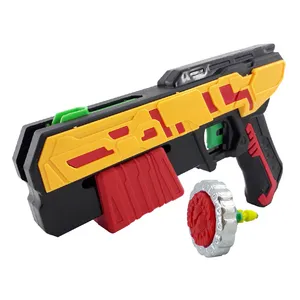 اسباب بازی دنیای سرگرمی های کمیاب مدل فرفره انفجاری طرح تفنگی کد DSK-A515