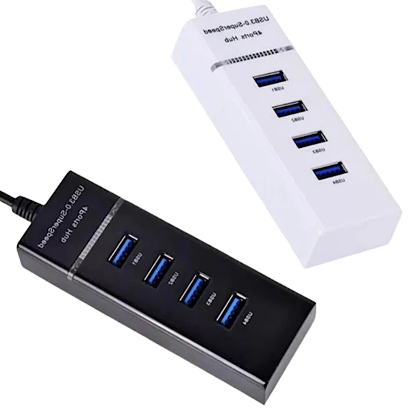 عکس شماره 4 : هاب 4 پورت usb 3.0 هارمن مدل superspeed