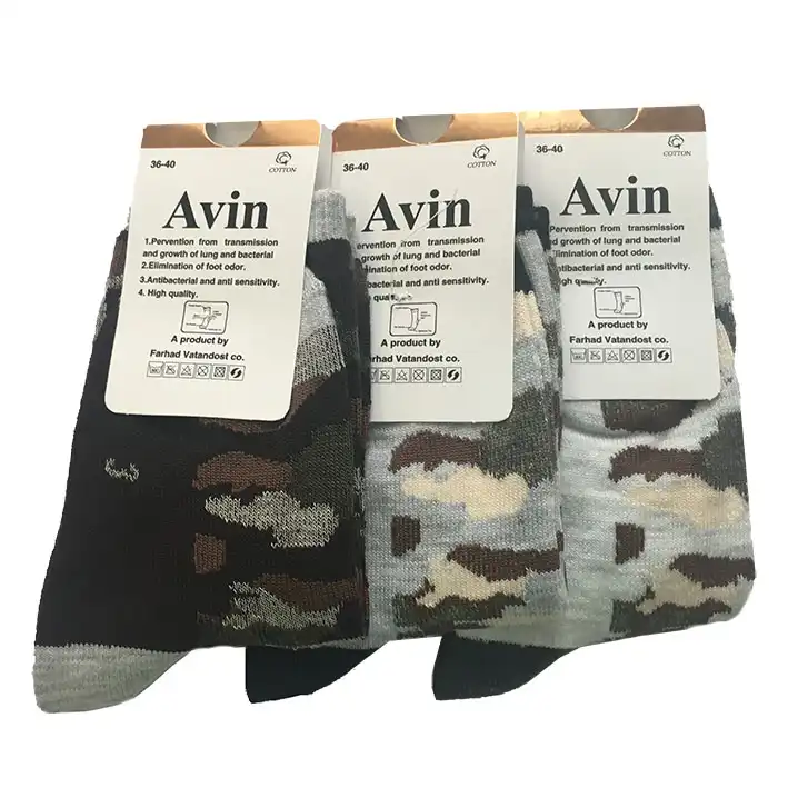 جوراب ساق بلند پسرانه مدل B 3 کد 03 مجموعه 3 عددی