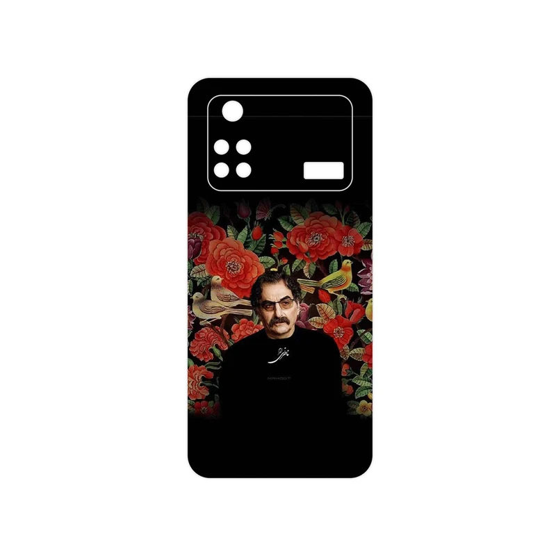 برچسب پوششی ماهوت مدل Shahram Nazeri مناسب برای گوشی موبایل شیائومی Poco M4 Pro 4G