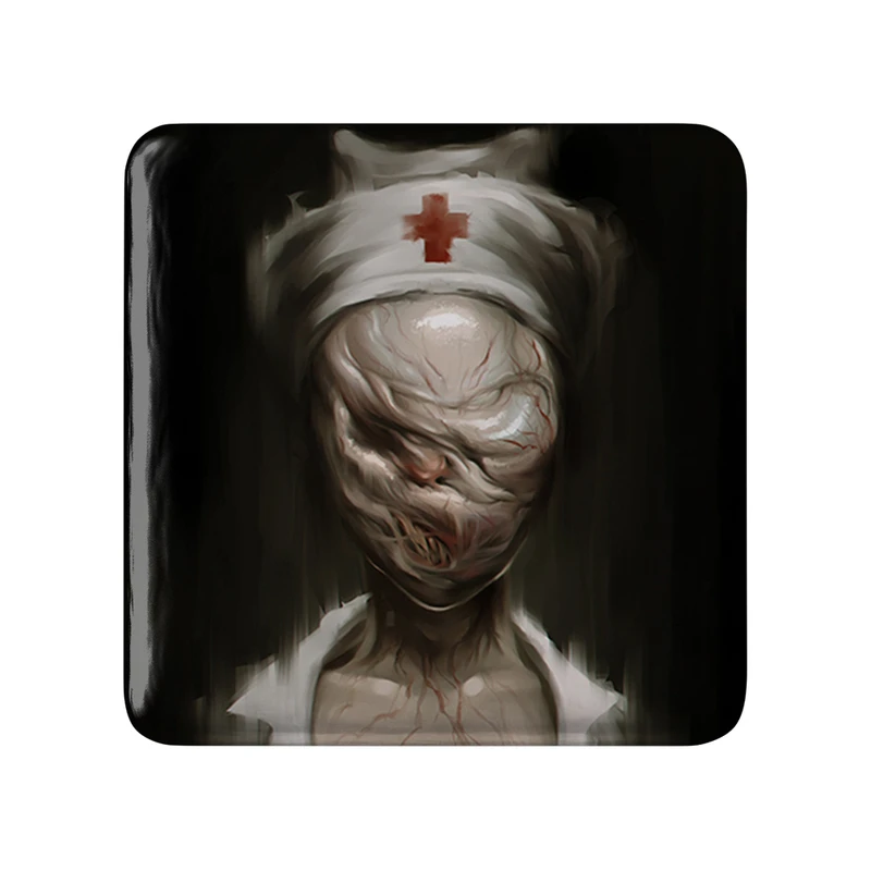 مگنت خندالو طرح بازی سایلنت هیل‌ (Silent Hill) مدل مربعی کد 34457