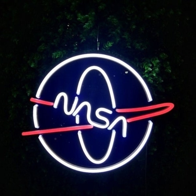 چراغ نئونی دیواری طرح NASA