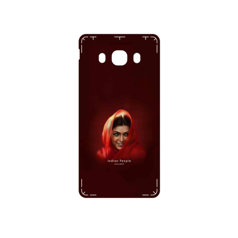 برچسب پوششی ماهوت مدل Portrait of an Indian Woman مناسب برای گوشی موبایل سامسونگ Galaxy J5 2016