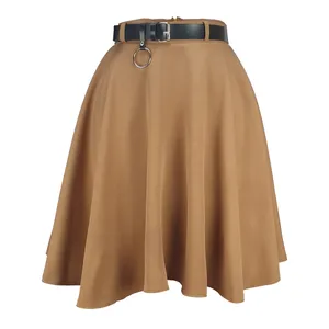 دامن زنانه مدل کلوش کد caloCreRas