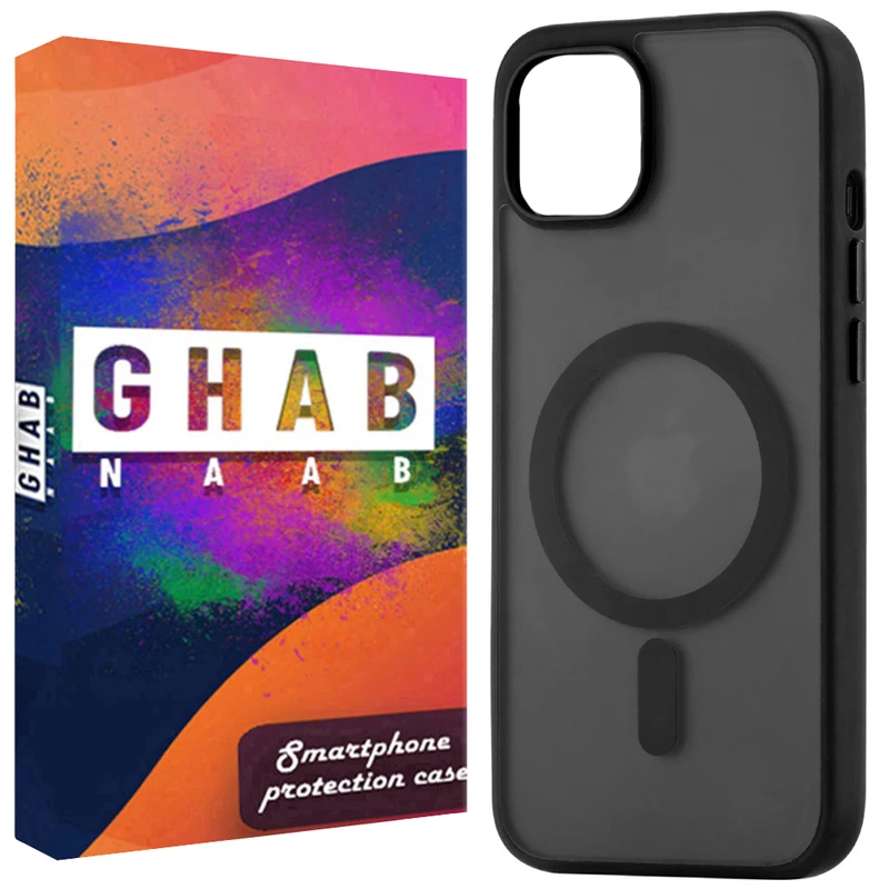 کاور قاب ناب مدل MAGNETIC طرح مگسیف مناسب برای گوشی موبایل اپل IPhone 12 Pro Max