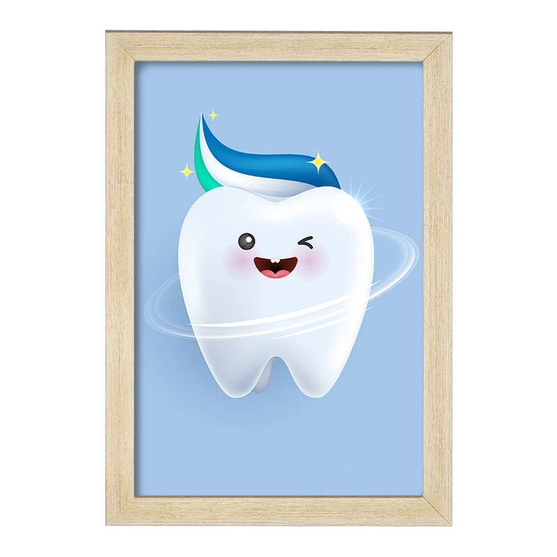 تابلو خندالو مدل دندان و دندان پزشکی کودکانه کد 36703