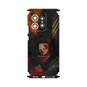 MAHOOT Porsche_Logo-FullSkin Cover Sticker for Motorola Edge 50 Pro