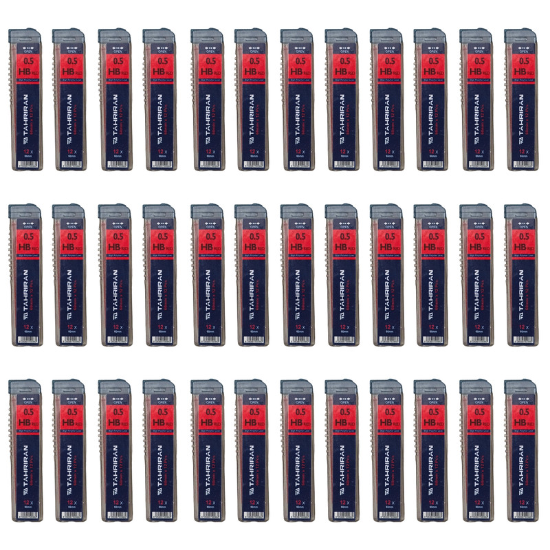 نوک مداد نوکی 0.5 میلی متری تحریران مدل High polymer lead بسته 36 عددی نوک مداد نوکی 0.5 میلی متری تحریران مدل High polymer lead بسته 36 عددی