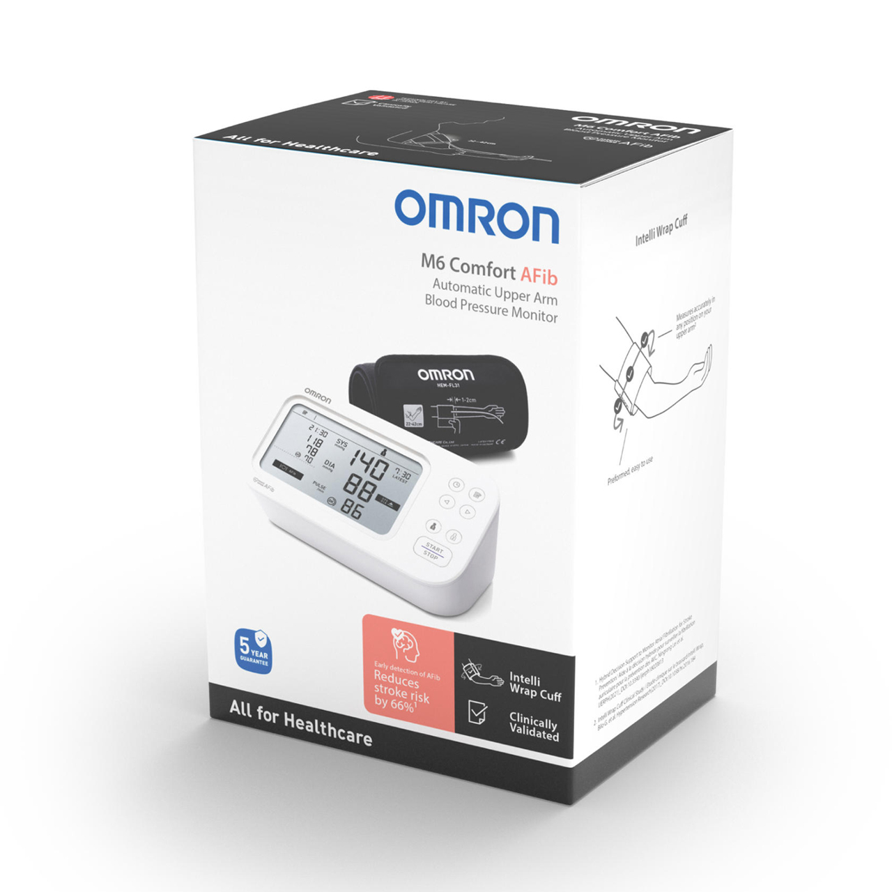 فشارسنج دیجیتال بازویی امرن مدل M6 Comfort AFib