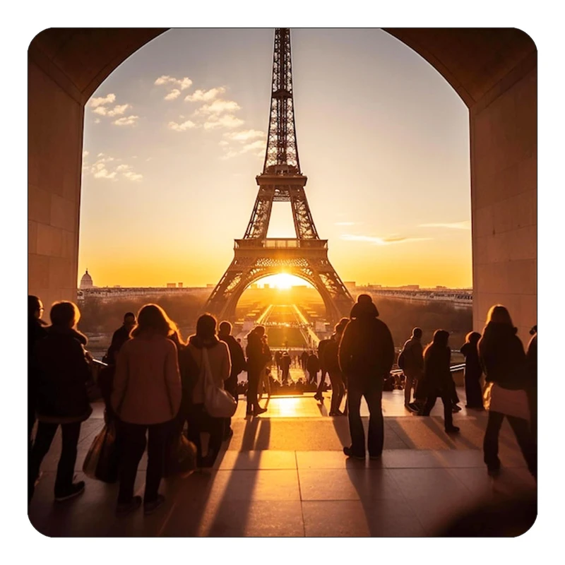 مگنت کاکتی طرح پاریس Paris مدل mp58974