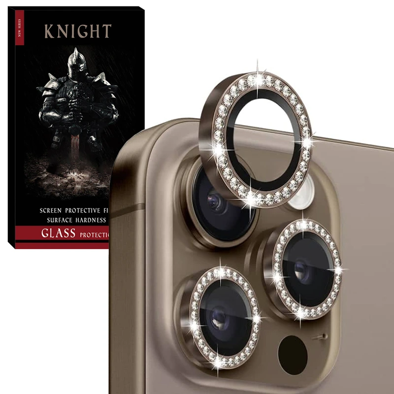 محافظ لنز دوربین فلزی نایت مدل RNG diamond KT مناسب برای گوشی موبایل اپل iPhone 14 Pro Max