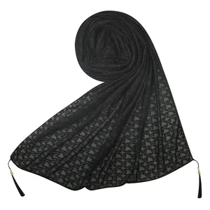 شال زنانه مدل مخمل حریر طرح ستاه ستاره کد S5