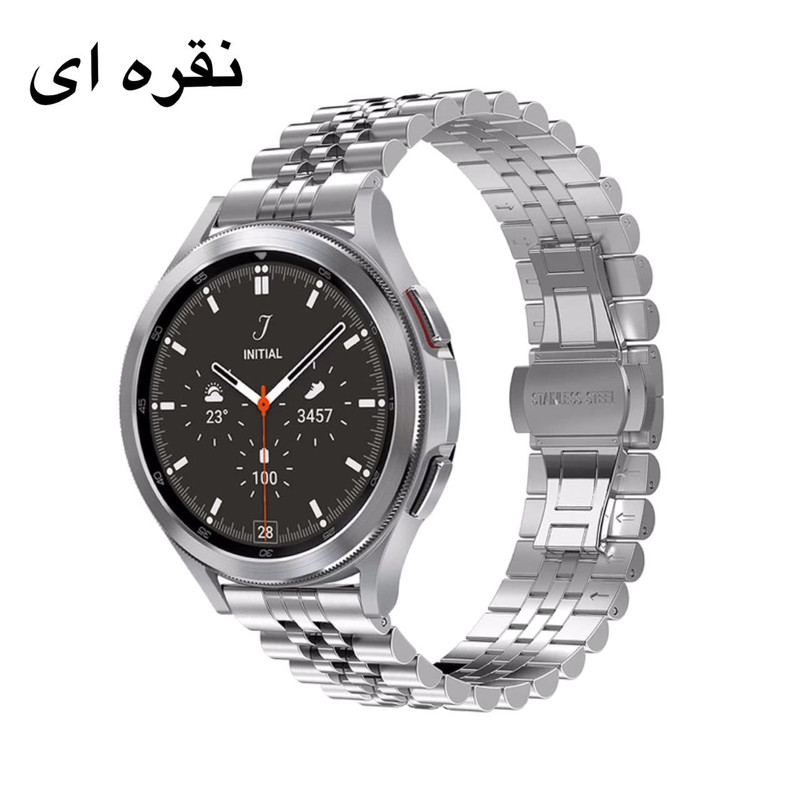 بند فوندا مدل 5-bead مناسب برای ساعت هوشمندسامسونگ Galaxy watch 4/4classic 1