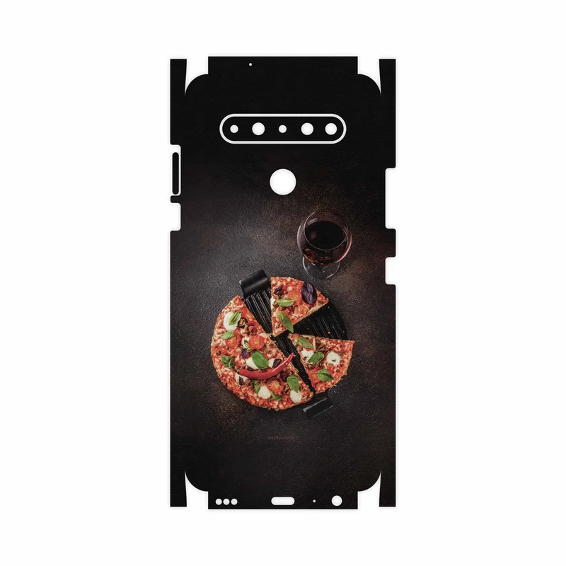 برچسب پوششی ماهوت مدل Pizza-FullSkin مناسب برای گوشی موبایل ال جی K61