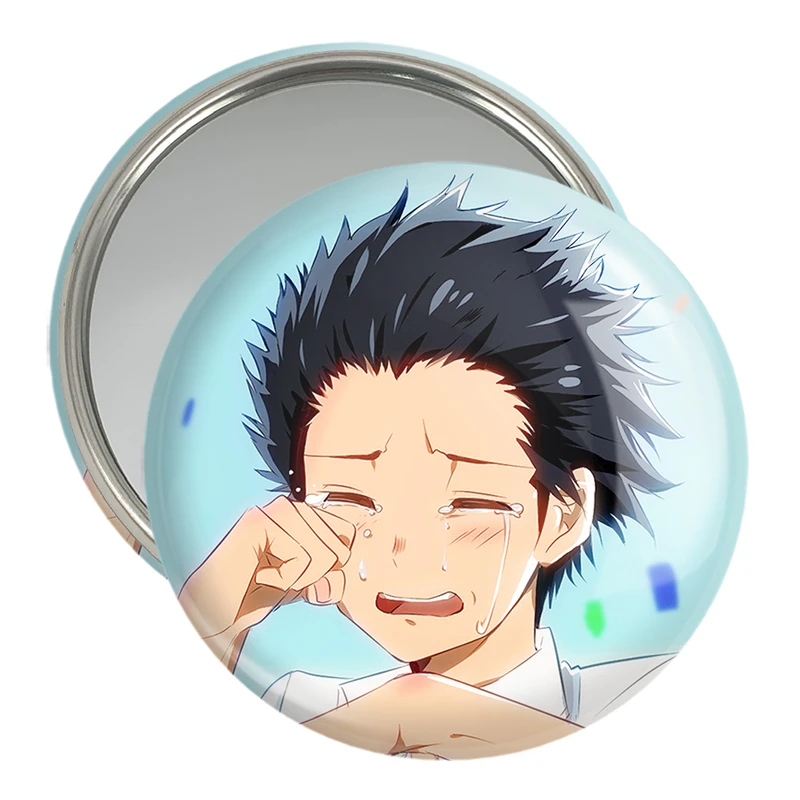 آینه جیبی خندالو مدل شویا ایشیدا انیمه سایلنت ویس A Silent Voice  کد 15778