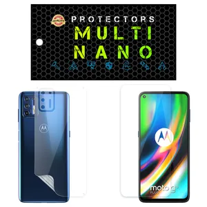  Multi Nano X-SFT Screen Protector For Motorola Moto G9 Plus with back skin