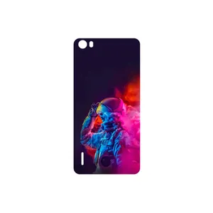 MAHOOT Smoke Rainbow Digital Art 1 Cover Sticker for Honor 6