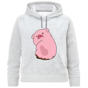 هودی دخترانه طرح خوک ابشار جاذبه کد x41