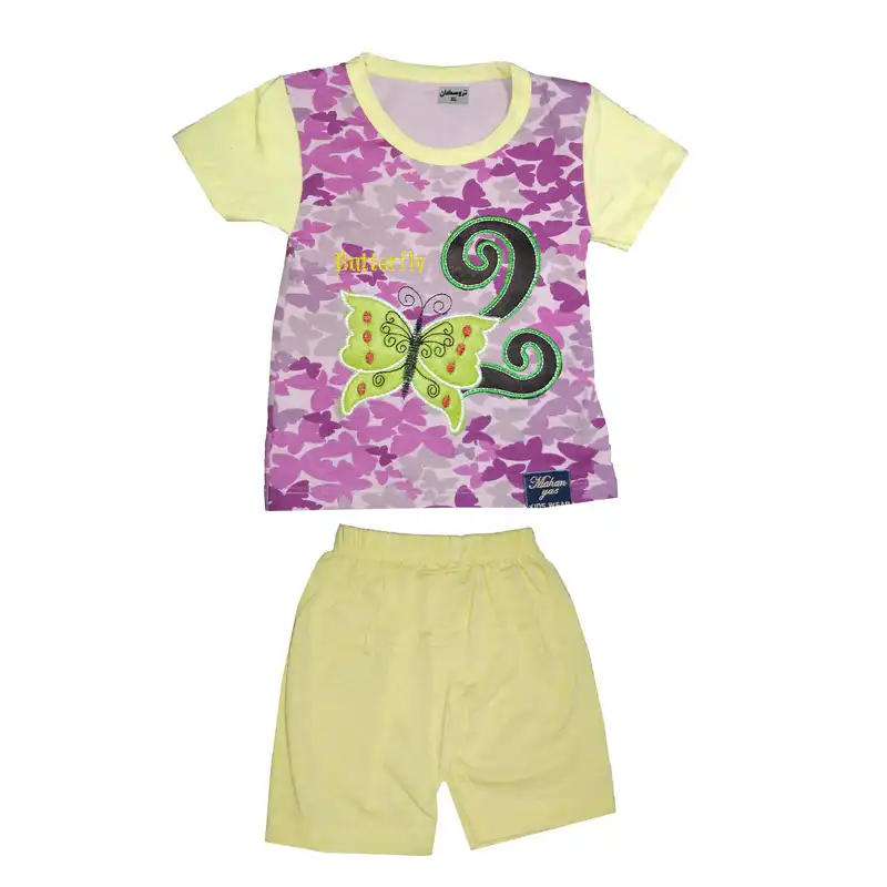 ست تیشرت و شلوار بچگانه تروسکان مدل dn13