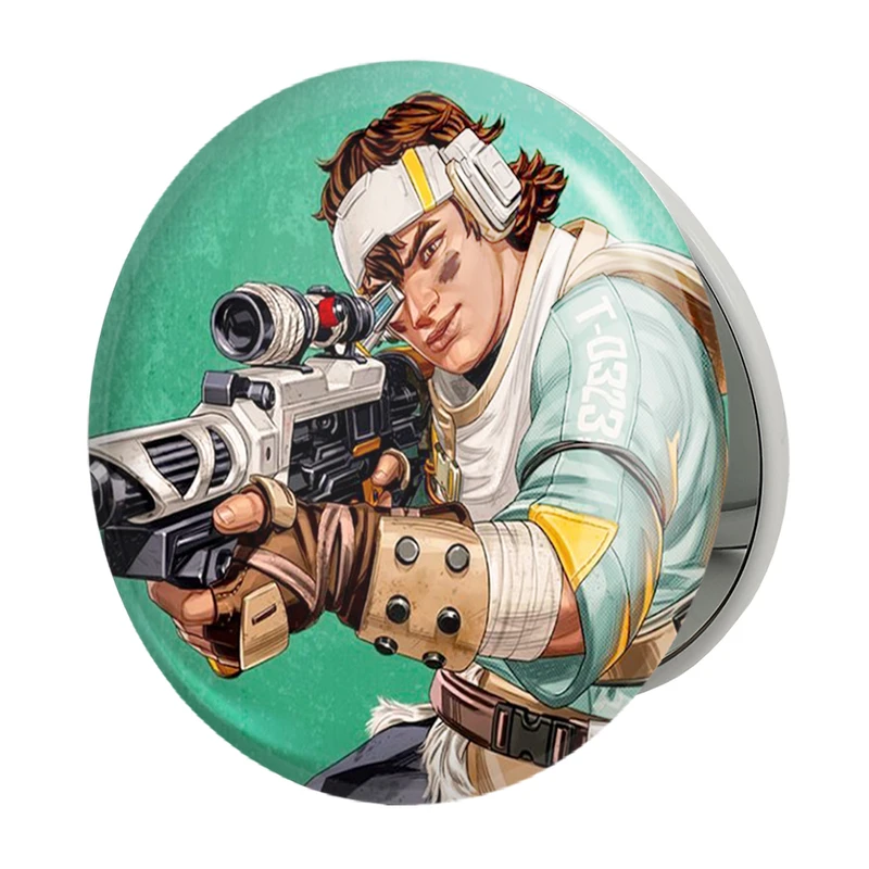 آینه جیبی خندالو طرح ایکس لجند Apex Legends مدل تاشو کد 30997