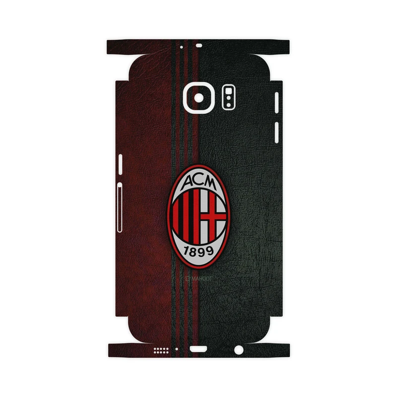 برچسب پوششی ماهوت مدل AC-Milan-FC-FullSkin مناسب برای گوشی موبایل سامسونگ Galaxy S6
