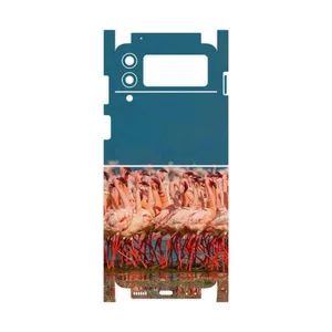MAHOOT Flamingo-FullSkin Cover Sticker for Samsung Galaxy Z Flip3 5G
