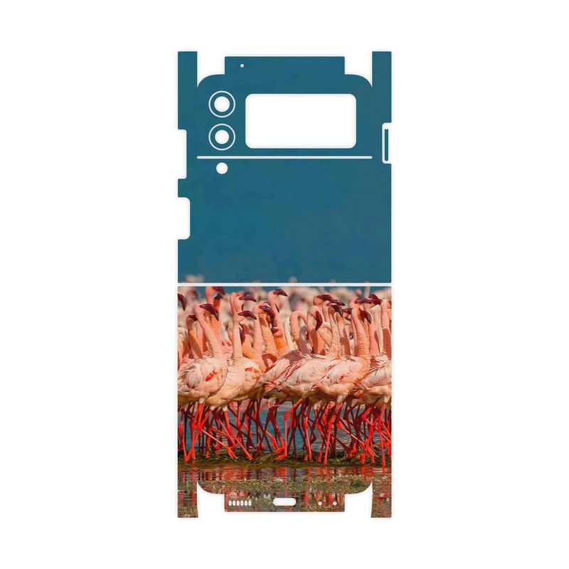 برچسب پوششی ماهوت مدل Flamingo-FullSkin مناسب برای گوشی موبایل سامسونگ Galaxy Z Flip3 5G