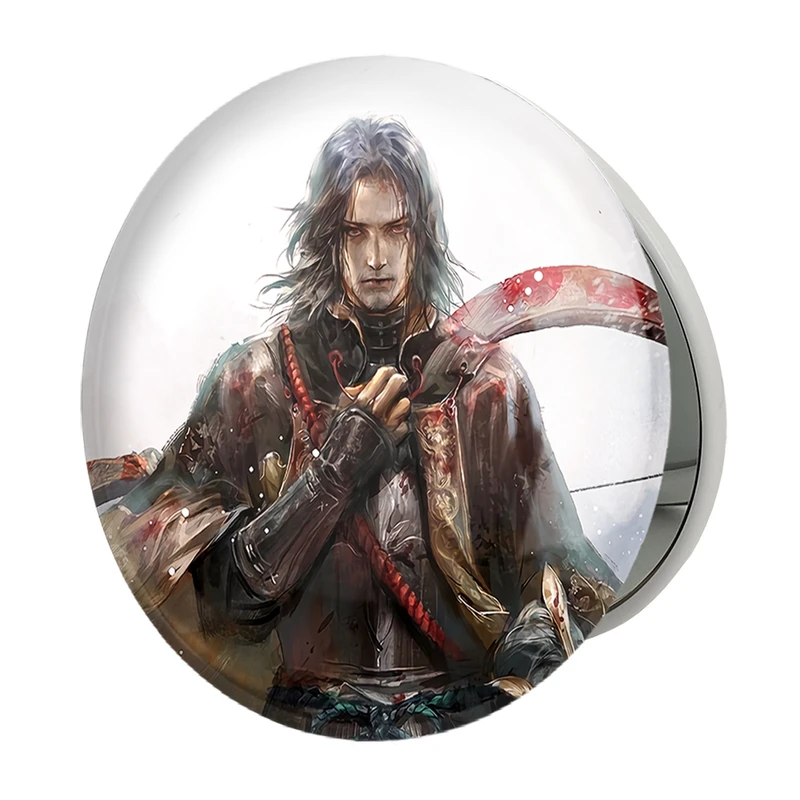 آینه جیبی خندالو طرح  گنچیرو اشینا سیکرو  مدل تاشو کد 30533