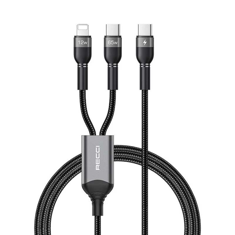 کابل تبدیل USB-C به لایتنینگ / USB-C رسی مدل RTC-T16 طول 1.2 متر