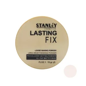 پودر تثبیت‌کننده آرایش صورت استنلی مدل Wh وزن 300 گرم