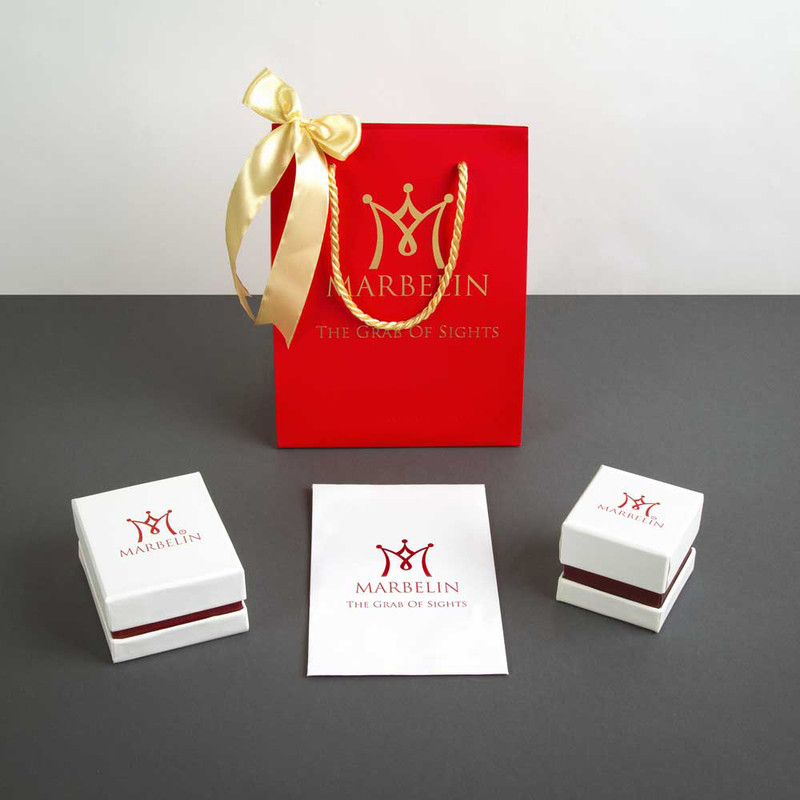 نیم ست نقره زنانه ماربلین مدل روشانا