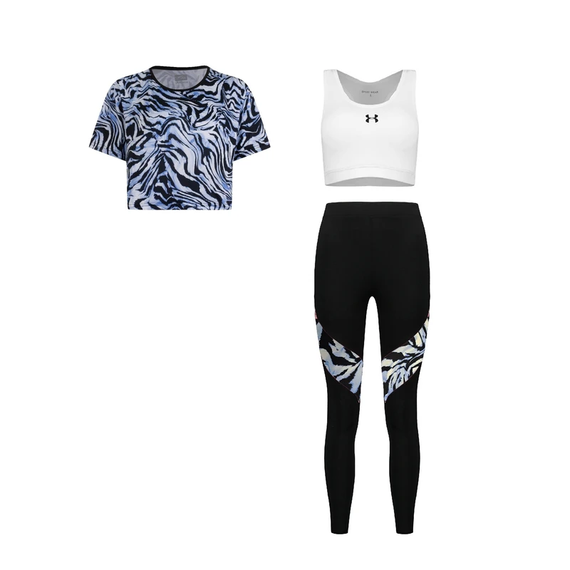 ست سه تکه لباس ورزشی زنانه مدل 1801-1401-56