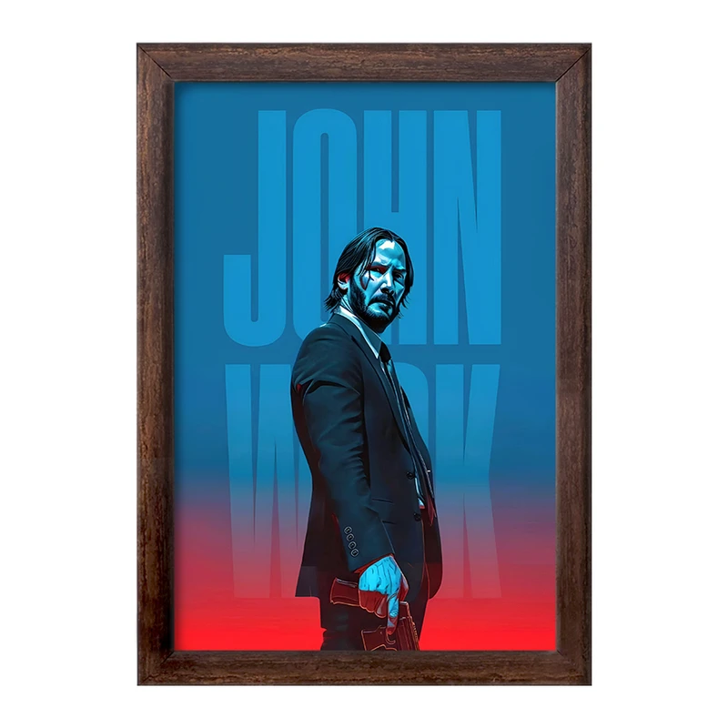 تابلو خندالو طرح جان ویک (John Wick) کد F5944