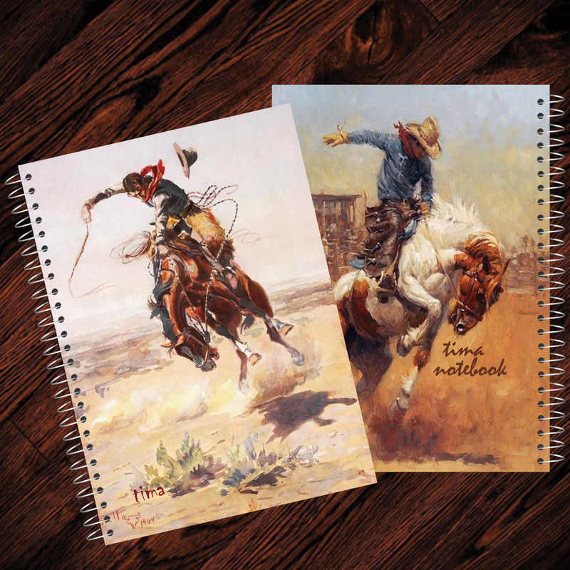 دفتر زبان 50 برگ تیما مدل مونیکا مجموعه 4 عددی