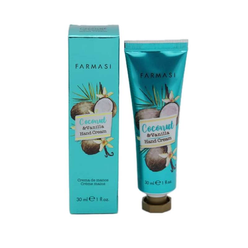 کرم مرطوب کننده دست فارماسی مدل COCONUT حجم 30 میلی لیتر
