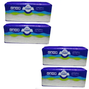 دستمال کاغذی 200 برگ لطیف کد N100 بسته 4 عددی