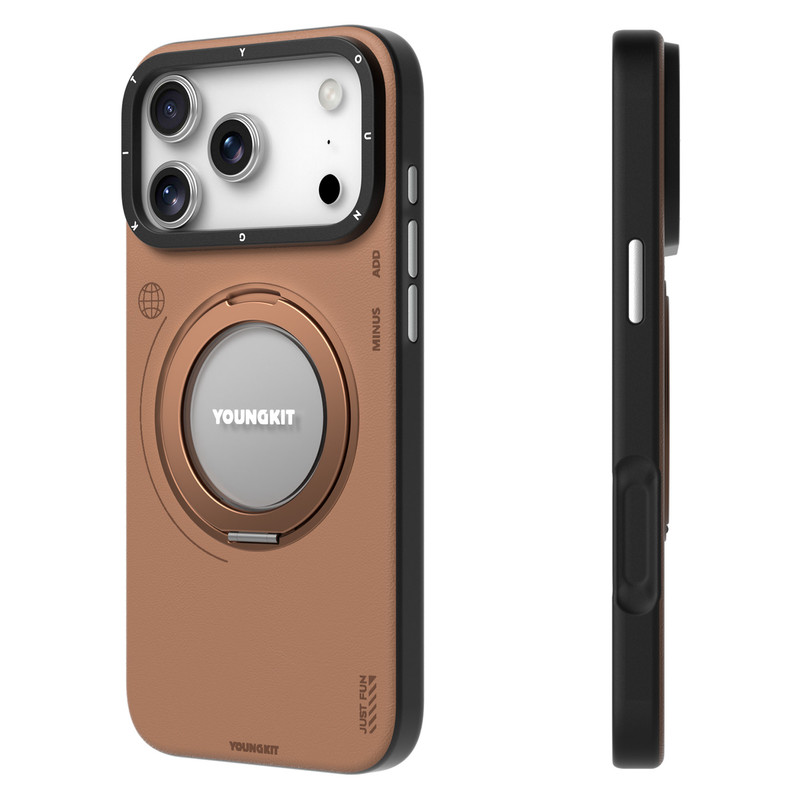 کاور یانگ کیت مدل °Technology Leather 360 مناسب برای گوشی موبایل اپل iphone 17 PRO MAX